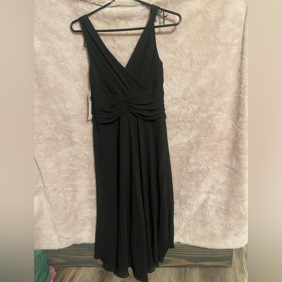 London Times Dresses & Skirts - London Times Black Sheer Formal Dress size 6